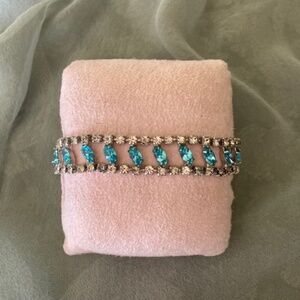 Vintage Joseph Wiesner Rhinestone Bracelet